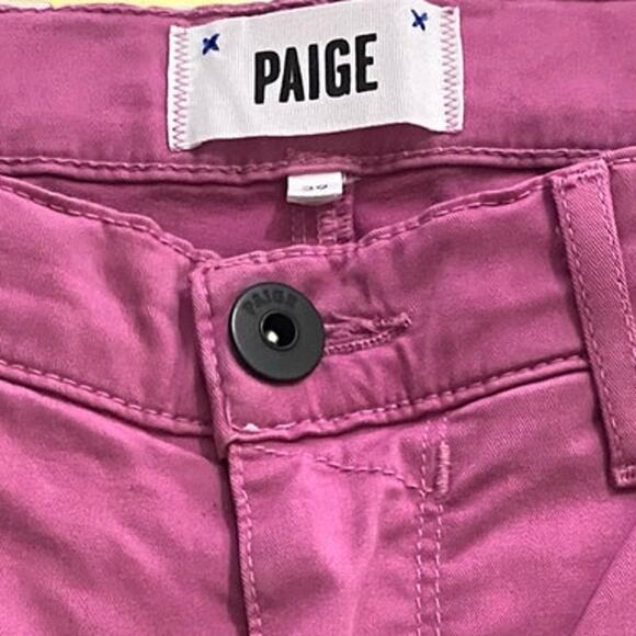 PAIGE Men's Federal Transcend Slim Straight Jean Violet -29 X 33 Excellent Rare - Picture 5 of 12